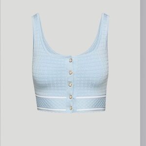 Aritzia Babaton
SCULPT KNIT BUTTON TANK